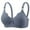 Dark Gray, variant on ALLLIST Underwear for Women Push up Wirefree Plus Size Bras Brown Plian T-Shirt Womens Lingerie Size S