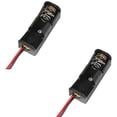 thumbnail image 4 of Generic 2Pcs 23A /A23 Battery 12V Clip Holder Box Case Black Christmas Decorations, 4 of 4