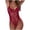 Red, variant on Clearance Sale 2025 Women's lace one-piece see-through black underwear, Women Lace Sexy One-piece Garment Black Sing One-piece See-through Underwear, Comfortable lace one-piece bodysuit