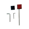 thumbnail image 4 of Batidor de tambor de bajo, Pedal de tambor, mazo, accesorios de tambor, cabezal batidor de fieltro profesional para instrumento Musical, accesorio de 2 cabezales batidores, 4 of 10