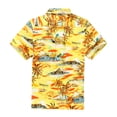 thumbnail image 2 of Palm Wave Mens and Big Mens Tropical Sunset Print Hawaiian Shirt 2XL, 2 of 2