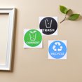 thumbnail image 4 of CHICHUMID 12Pcs Portable Trash Recycling Stickers with Clear Symbols for Convenient Waste Sorting Outdoors, 4 of 6