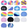 thumbnail image 6 of Silicone Swimming Caps for Men and Women Ear Protect Rubber Waterproof Hat Swim Cover Swiming Pool Cap, 6 of 6