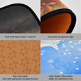 thumbnail image 3 of Autumn Witch Pumpkin Kitchen Rugs 2 Pieces, Harvest Season Floor Mat Room Area Rug Washable Carpet Perfect for Living Room Bedroom Entryway Carpet Runner, 3 of 7