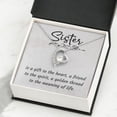 thumbnail image 4 of To My Sister A Sister is a Forever Necklace w Message Card, 4 of 8