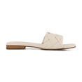 thumbnail image 6 of Cushionaire Franca Woven Slide Sandals Women Dressy or Casual with Memory Foam | Comfortable Summer Shoes for Women | Lightweight Slip-On Flat Sandals | Wide Widths Available, 6 of 7