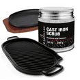 Culina Cast Iron Cleaning & Restoring Scrub Removes Rust Without