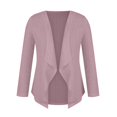 thumbnail image 5 of Women's Lightweight Open Front Cardigan Casual 3/4 Sleeve Knit Sweater for Spring and Summer, Pink, 5 of 5