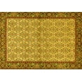 thumbnail image 1 of Ahgly Company Indoor Rectangle Persian Yellow Traditional Area Rugs, 5' x 8', 1 of 4
