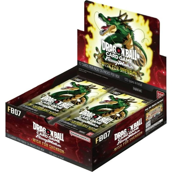 Dragon Ball Super TCG: Fusion World 07 Wish For Shenron Booster Box (FB07) - 24 Packs