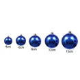 thumbnail image 3 of Adornos para árbol de Navidad de bolas grandes de oro mate rojo de 15 cm para bodas, fiestas de Navidad, decoración de techo para el hogar y la oficina en el año nuevo 2023, 3 of 5