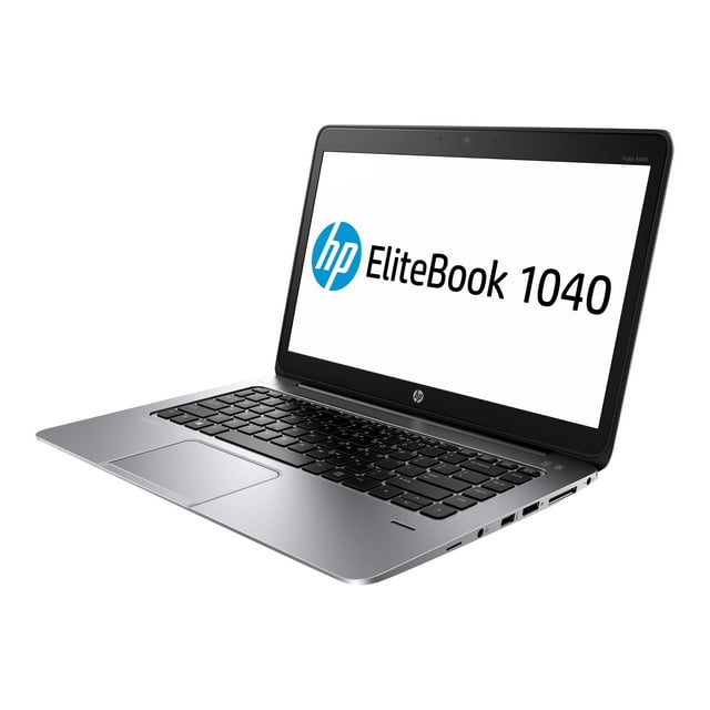 HP EliteBook Folio 1040 G1 - Ultrabook - Intel Core i5 - 4310U / jusqu'à 3 GHz - vPro - Win 7 Pro 64-bit (Inclut Licence Win 8.1 Pro) - HD Graphics 4400 - 4 Go RAM - 256 Go SSD - 14 Pouces IPS 1920 x 1080 (Full HD) - NFC - Platine
