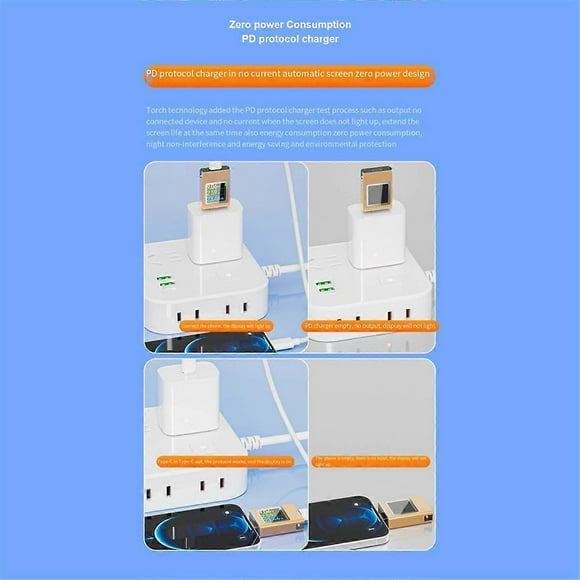 ATORCH Type-C Detector PD3.1 Voltage Current Tester Real-Time Voltage and Current Curve HD Color Screen Display Detector A