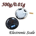 thumbnail image 1 of EGNMCR 500g/0.01g Electronic Digital LCD Display Scale Portable Pocket Jewelry Scale Digital Scale, 1 of 9