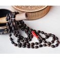 thumbnail image 4 of Kamada Combination of Red Coral (Moonga) mala and exquisite Kamal gatta (Lotus seeds)mala,Spritual Necklace/rosary for Women and Men, 4 of 5