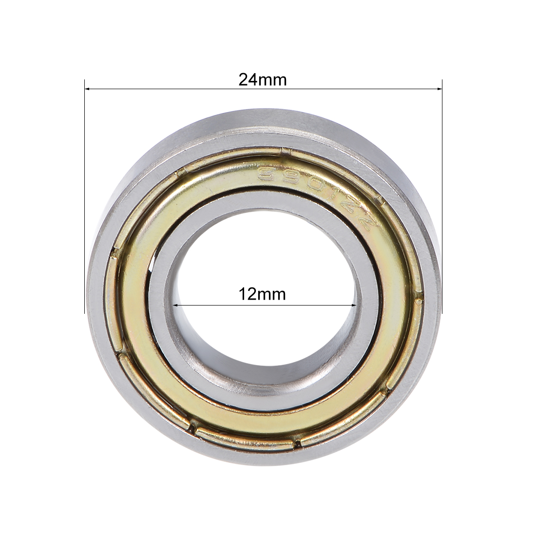Inner Diameter: 12mm, Outer Diameter: 24mm 6901-ZZ Bearing