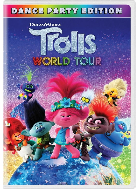 Trolls World Tour (DVD), Dreamworks Animated, Kids & Family