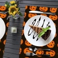 thumbnail image 5 of Pumpkin Halloween Placemats Set of 4 Autumn Linen Kitchen Table Mats Easy to Clean for Dining Table 18X12 Inch, 5 of 5