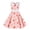 SQR125-Orange1, variant on Weebloom Girls Dress With Collar Sleeveless Waist Design Party Performance Black Girls Sundress