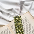 thumbnail image 6 of Kdxio Lemon Fruits Flowers Leaves Print Metal Tassel Bookmarks,Perfect Gift for Art Lovers and Bookworms Metal Bookmarks for Women, 6 of 8