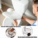 thumbnail image 4 of 2 Pack Universal Toilet Seat Fixing Hinge Toilet Seat Cover Toilet Lid Fixing Toilet Seat Fixing Replacement Toilet Seat Fixing Toilet Seat Fixing., 4 of 5