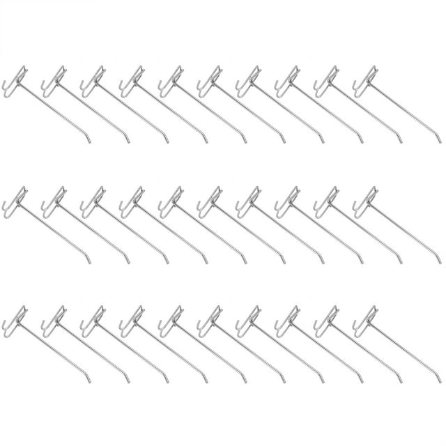 Cergrey Shelf Hook, Grid Shelf Hook Iron For Home For Strong Bearing Capacity For Supermarkets For Jewelry Stores