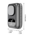 thumbnail image 3 of Hanging Waist Fan Mini Portable Waist Clip Fan Outdoor Construction Portable Fan High Wind Power 4000mAh Large Capacity Fan, 3 of 5