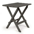 thumbnail image 2 of Camco Large Adirondack Portable Furniture Folding Table, Charcoal (2 Pack), 2 of 3