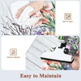 thumbnail image 4 of Farmhouse Kitchen Mats for Floor 2 Piece, Spring Watercolor Floral Kitchen Rugs Set, Cushioned Anti Fatigue Mats for Kitchen Floor Mat, Kitchen Rug and Mats Non Skid Waterproof, 4 of 6