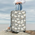 thumbnail image 7 of Yiaed Herd of ducks Print Travel Luggage Cover Suitcase Protector Covers Elastic Luggage Anti-scratch(No luggage included）-, 7 of 7