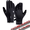 thumbnail image 2 of Guantes deportivos de invierno para escalada, senderismo, ciclismo, esquí, motocicleta, a prueba de viento, pantalla táctil, transpirables, resistentes al desgaste, cálidos, Unisex, 2 of 5