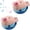 Blue, variant on Bawilom 2 Pack Pig Bouncing Ball Toy USB Rechargeable Interactive Talking Jump Pig Ball Auto Moving Musical Stuffed Toy ForToddlers Kids