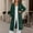 Green, variant on TIANZEN Fall/Winter Long Hooded Knit Cardigan – Stylish And Warm Outerwear With Pockets Women's Coats Jacket Women Thumb Holes Coats for plus Size Women