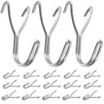 thumbnail image 1 of Miangastore 30 Pcs Crochets pour Plaque Perforée pour Outils Suspendus Crochets Robustes pour Plaque Perforée Accessoires pour Plaque Perforée Crochets Utilitaires pour Garage Crochet de Rangement pour Plaque Perforée, 1 of 8
