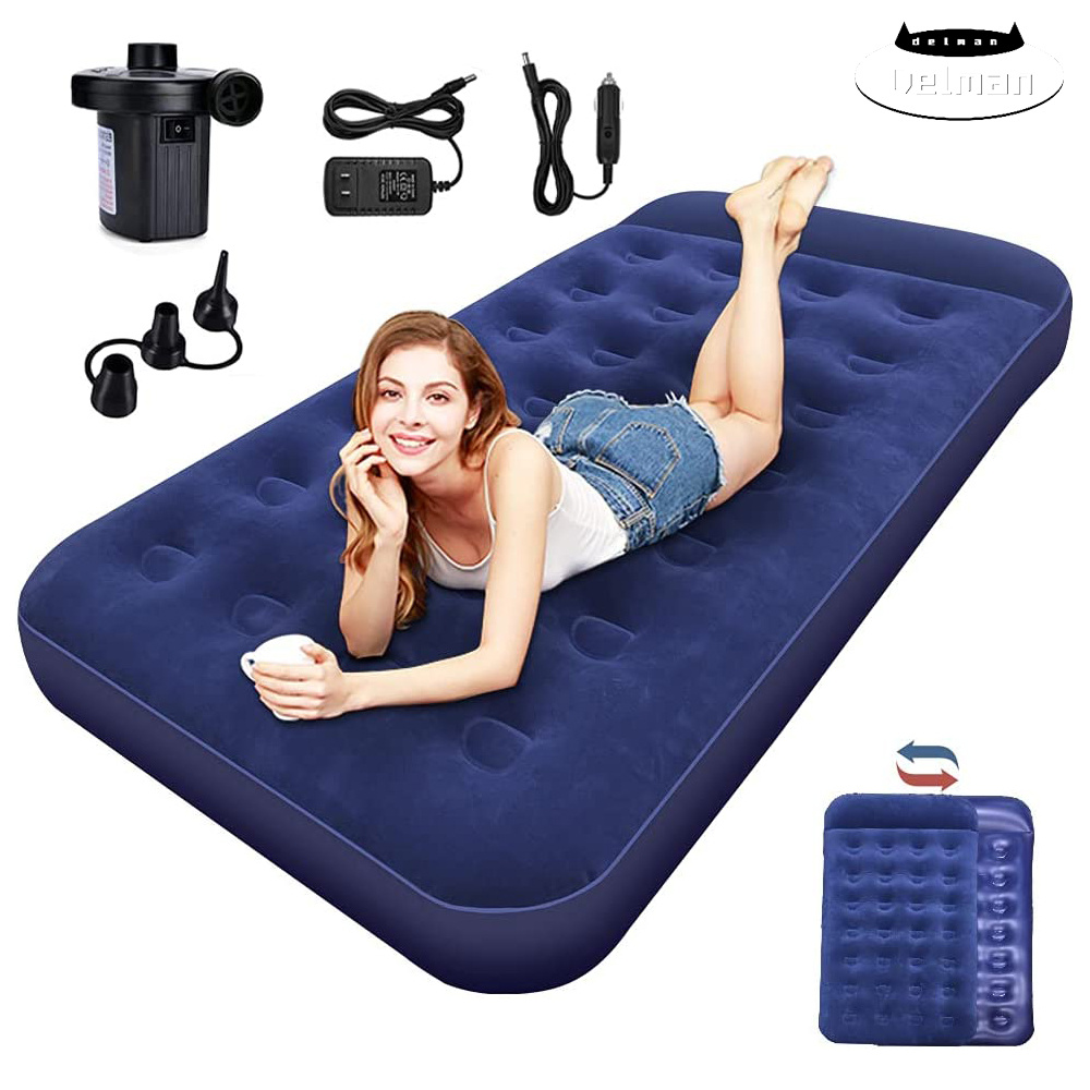 Camping Air Mattress Travel Bed Sleeping Pad