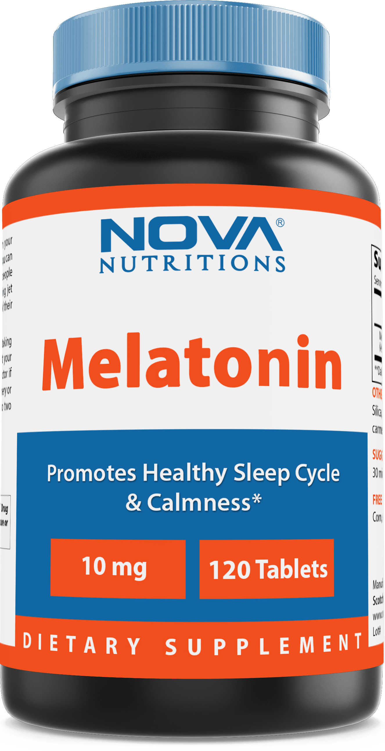 Nova Nutritions Melatonin 10 mg 120 Tablets