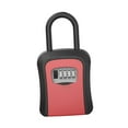 thumbnail image 4 of Colaxi Key Cabinet Organizer Key Lock Box Waterproof Password Key Case Safe Case Combination 4 Digit for Store Auto Real Estate Agency Hotel Red, 4 of 9