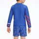 thumbnail image 5 of Odeerbi 1-10 Años Niños 3 Piezas de Manga Larga Rash Guard Set Upf 50 + Rápido Seco Surf Traje de Baño Con Pantalones Cortos Gorra de Baño, 5 of 9