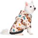 thumbnail image 2 of Fotbe Forest Squirrel Nuts Sudadera con Estampado para Perros Pequeños – Suéter con Capucha para Mascotas, Tela Suave de Forro Polar con Bolsillo-Medium, 2 of 7