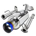 thumbnail image 2 of Spec-D Tuning 4" Tip Catback Exhuast System Compatible with 2002-2006 Acura RSX Type-S 2.0L DC5, 2 of 4
