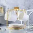 thumbnail image 1 of Euro Decorative Mug Holder, Countertop Mug Tree, Coffee Mugs & Tea Cup Storage Dryer Rack, Coffee Counter Bar Accessory & Kitchen Organizer, 1 of 14