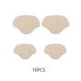 thumbnail image 4 of Baohd 16 Pcs Patch de Réparation en Microfibre pour Chaussures Accessoires de Réparation Couleur Unie Kaki, 4 of 8