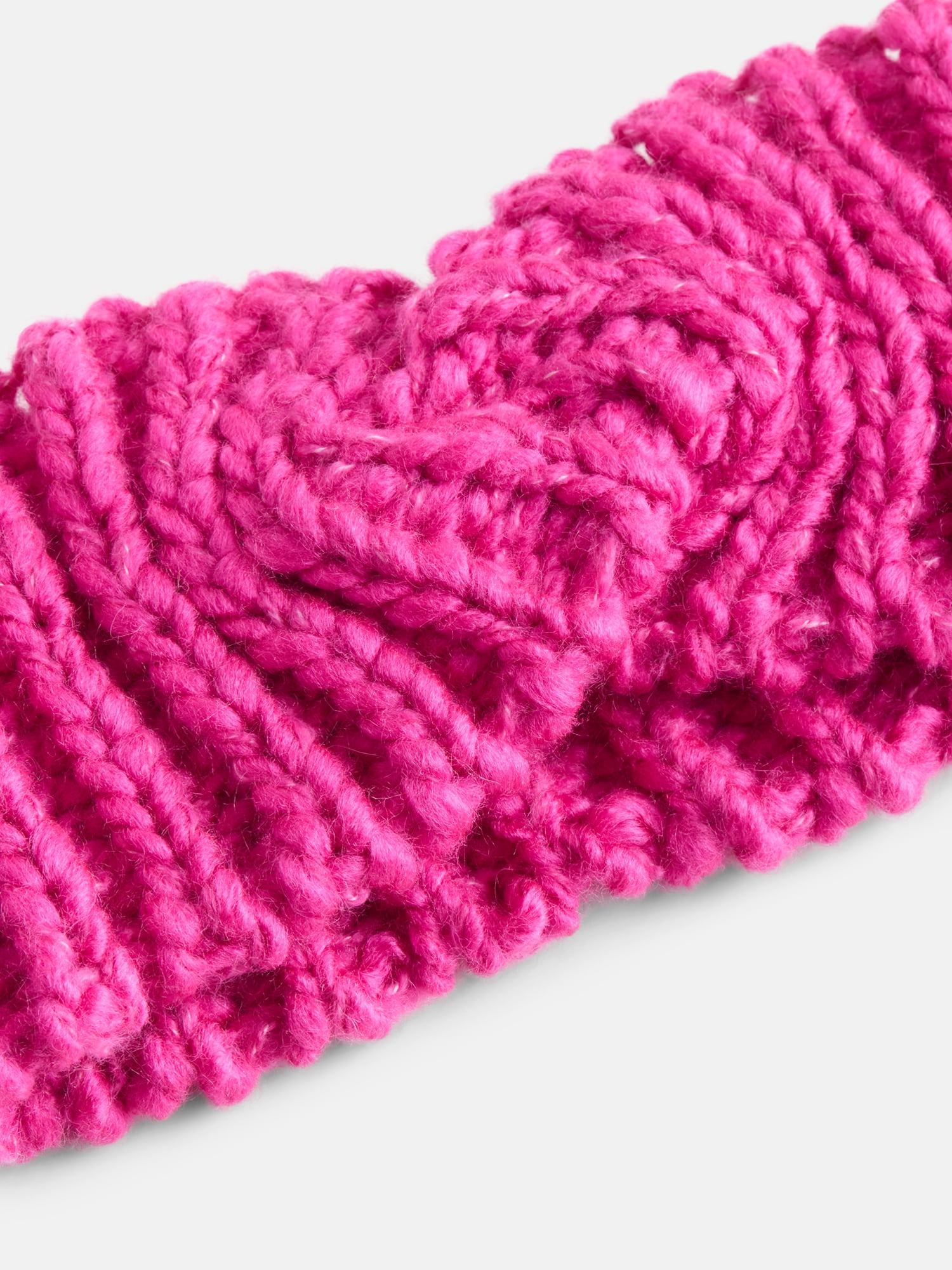 Scenario Women's Chunky Textured Headband, One Size Fits Most, Jester Pink