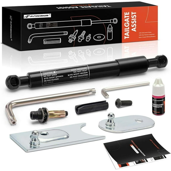 A-Premium Tailgate Assist Shock Strut Replacement for Dodge Ram 1500 2500 3500 2009-2010 RAM 1500 2500 2011-2016