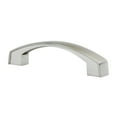 thumbnail image 1 of 10 Pack Bow Style 3-3/4" Inch Center To Center Brushed Nickel Cabinet Hardware Pull / Handle, 1 of 1