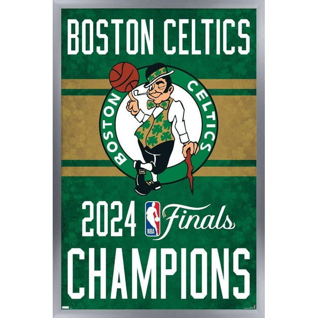 NBA Boston Celtics - Logo de l'équipe des finales NBA 2024