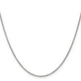 thumbnail image 2 of Primal Gold 14 Karat White Gold 1.3mm Cable Chain, 2 of 4