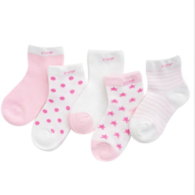 Calcetines gruesos de algodón con dibujos animados para bebé recién nacido, accesorios de ropa para niños de 0 a 2 años, 5 pares/lote