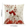 thumbnail image 5 of Christmas Decorative Throw Pillow Covers 18x18" Christmas Pillow Set Cushion Set Cushion Covers, 5 of 7