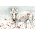 thumbnail image 3 of Gango Home Decor Shabby-Chic Wild Horses I & II by Lisa Audit (Ready to Hang); Two 18x12in Gold Trim Framed Prints, 3 of 5